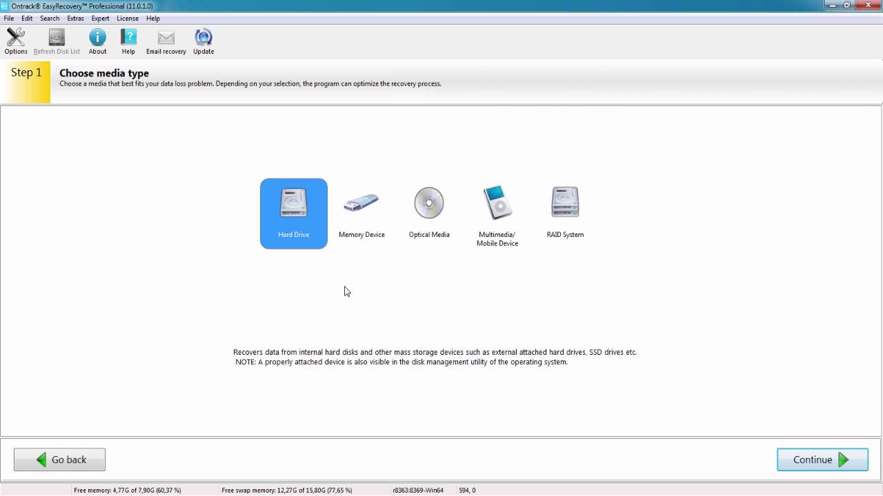 downloading Ontrack EasyRecovery Pro 16.0.0.2