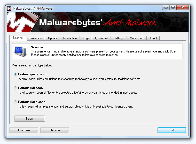 Malwarebytes Removal Tool